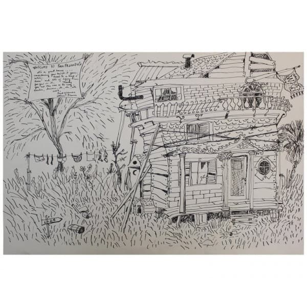 Drawing by Paul Wonner and William Theophilus Brown | Ventura
