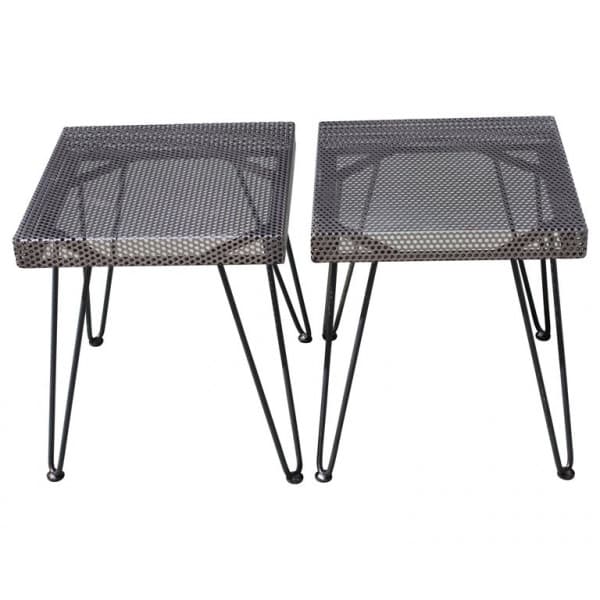 Studio Perforated End Tables | Ventura