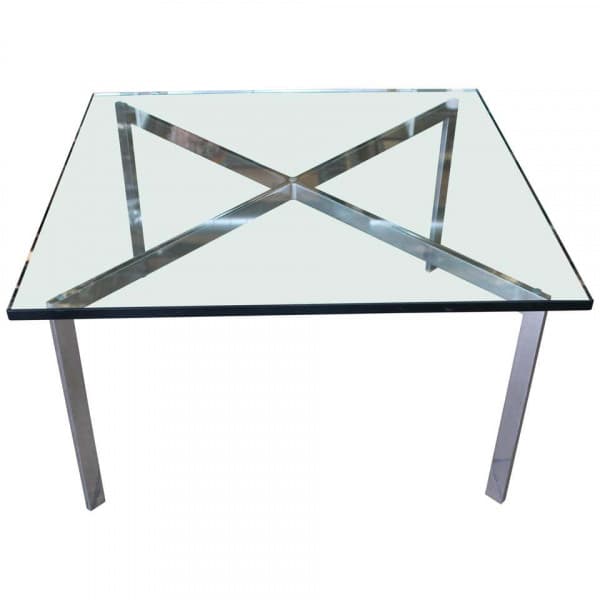 Barcelona Coffee Table by Ludwig Mies van der Rohe for Knoll (circa 1980s) | Ventura