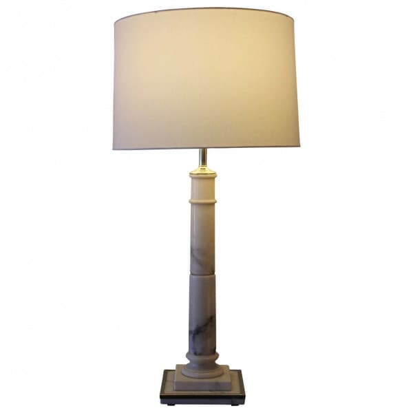Marble Lamp, Made in Italy for I. Magnin & Company | Ventura