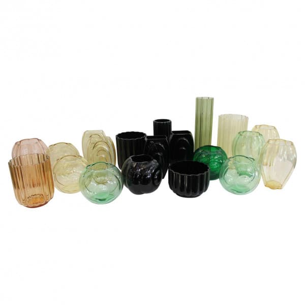 Twenty George Sakier Vases for Fostoria | Ventura