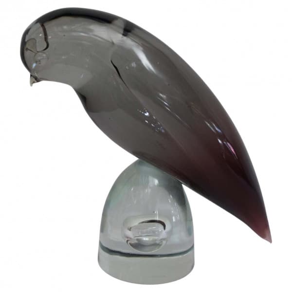 Murano Bird on Bullet Stand | Ventura
