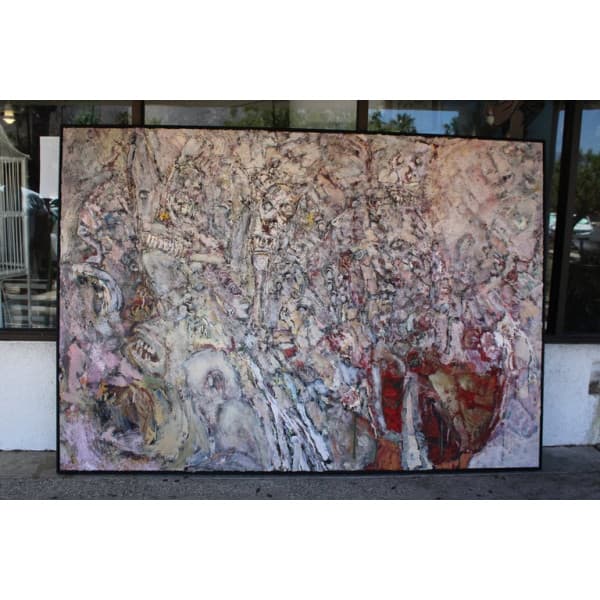 Monumental Outsider Art Painting | Ventura
