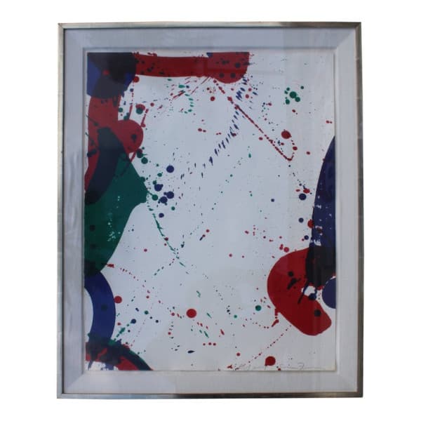 Abstract Sam Francis Artist Proof Lithograph | Ventura