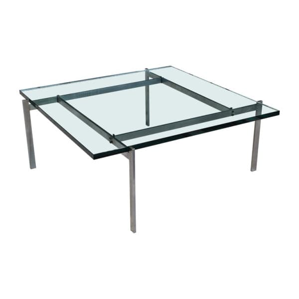 PK-61 Glass Table by Poul Kjaerholm for E. Kold Christensen | Ventura