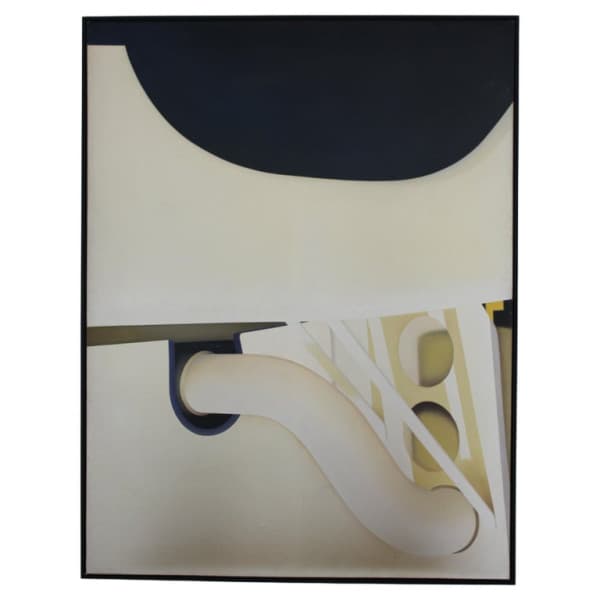 Abstract Oil Painting titled Cement Truck, Quay Gallery tag | Ventura