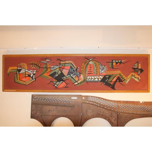 Painting on Wood by Wilder Bentley, 1959 | Ventura