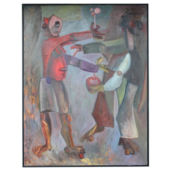 Abstract Painting Titled Trick or Treat | Ventura