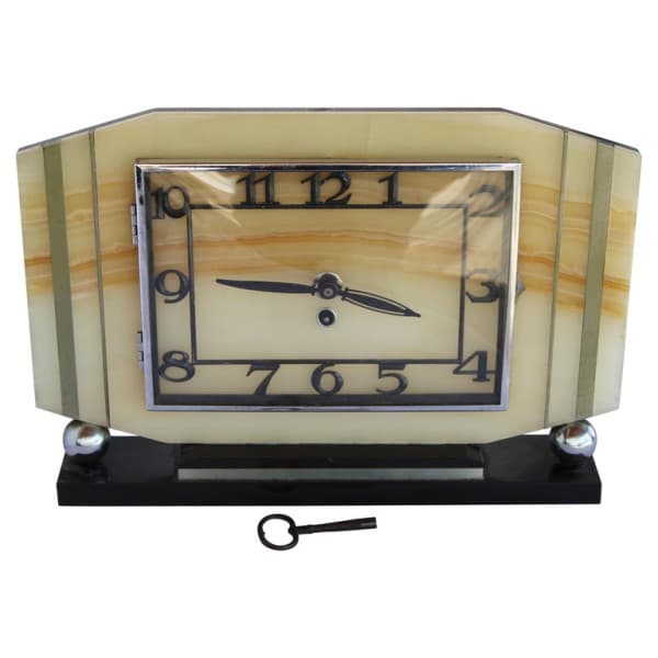 Art Deco French Mantle Clock | Ventura