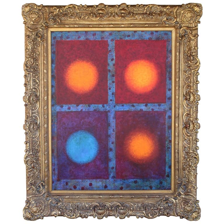 Acrylic Painting by Betty O’Hare, Meditation (circa 2000) | Ventura