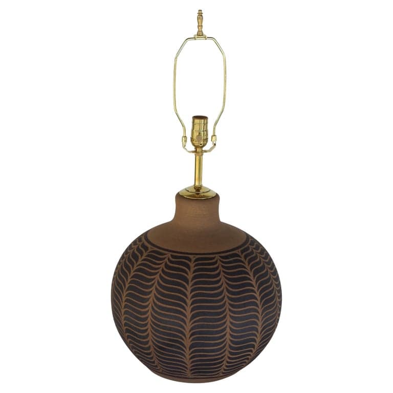 Ceramic Table Lamp by Larry and Terry Brown (3 of 3) (circa 1970s) | Ventura