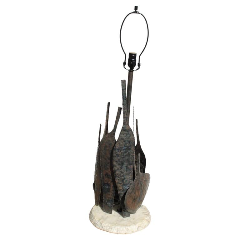 Steel Bottle Lamp Attributed to Fantoni (circa 1960s) | Ventura