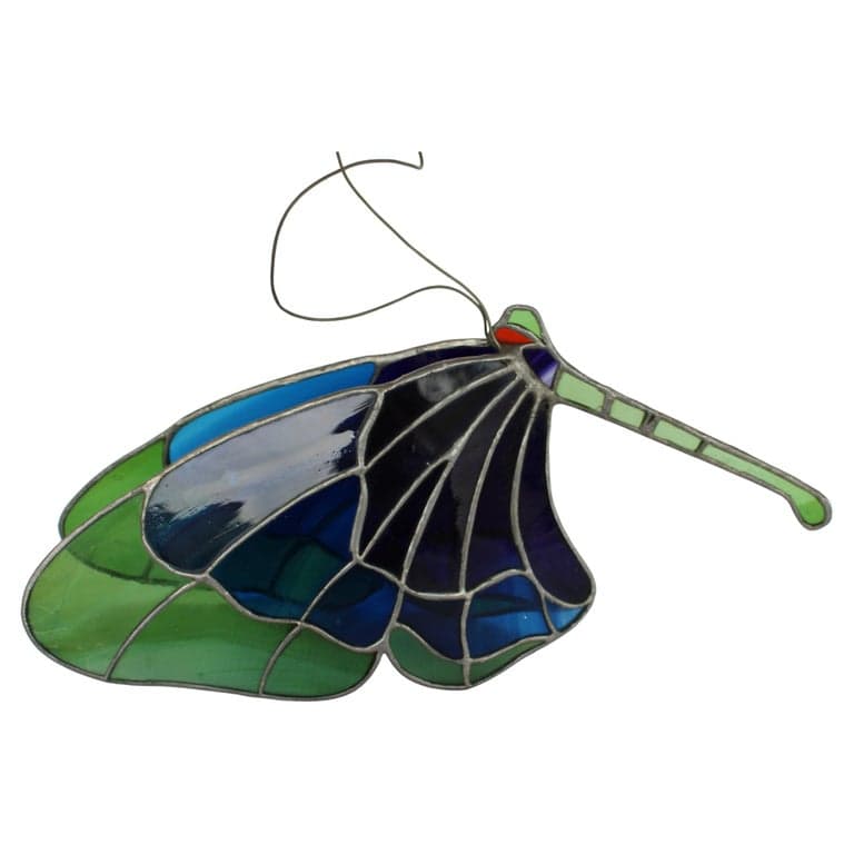 Stained Glass Butterfly by Ed Gilly (circa 1970s) | Ventura