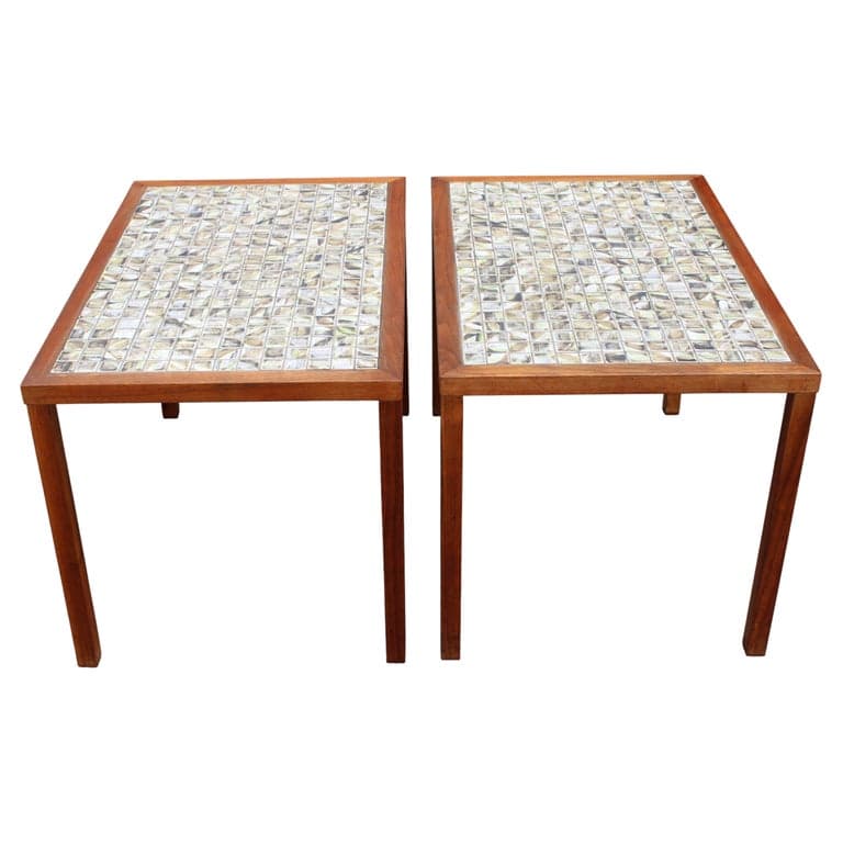 Pair of Tile Tables by MARTZ by Martz (circa 1970s) | Ventura