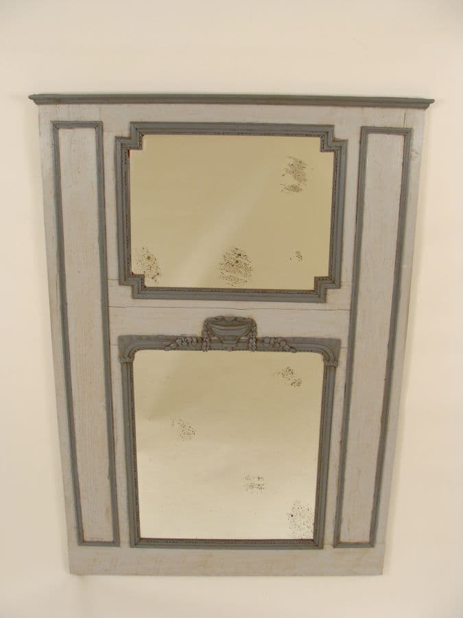 Louis XV style painted mirror