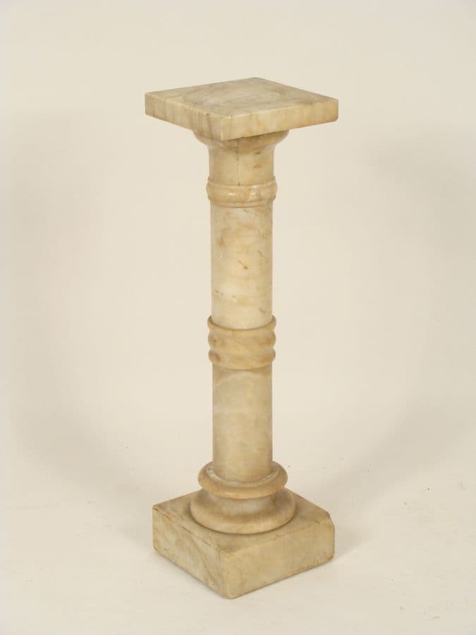 Marble pedestal