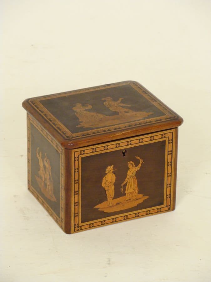 Continental inlaid box