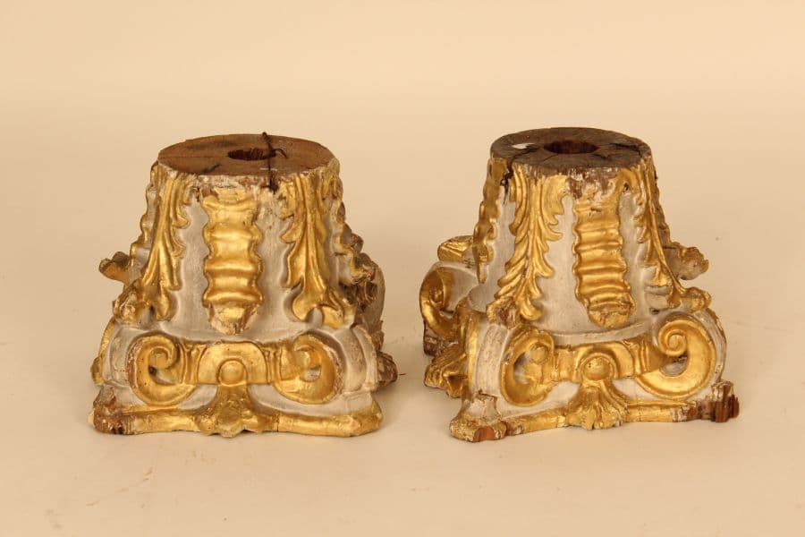 Pair of wood fragments
