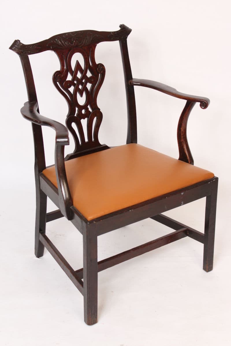 Antique George II style armchair