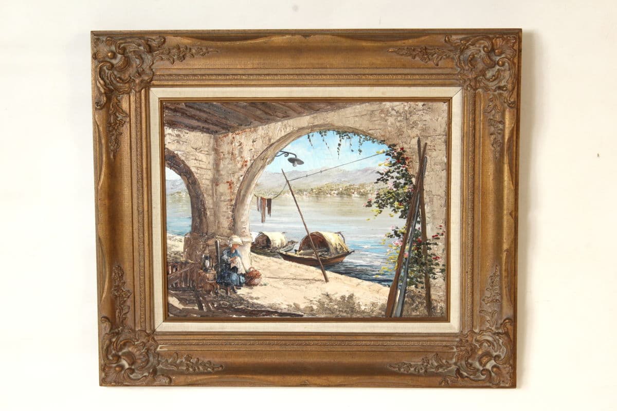 Lilliana De Fresca painting