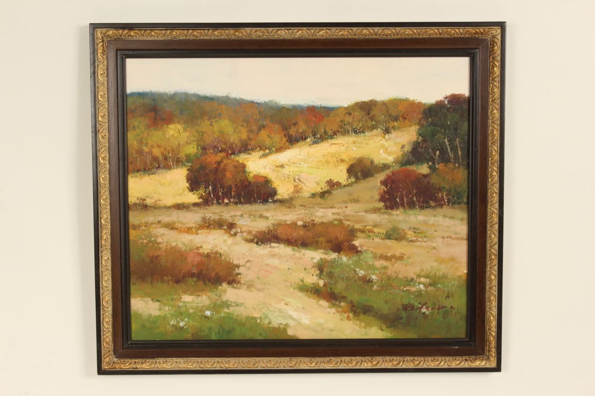 Painting signed Clifton