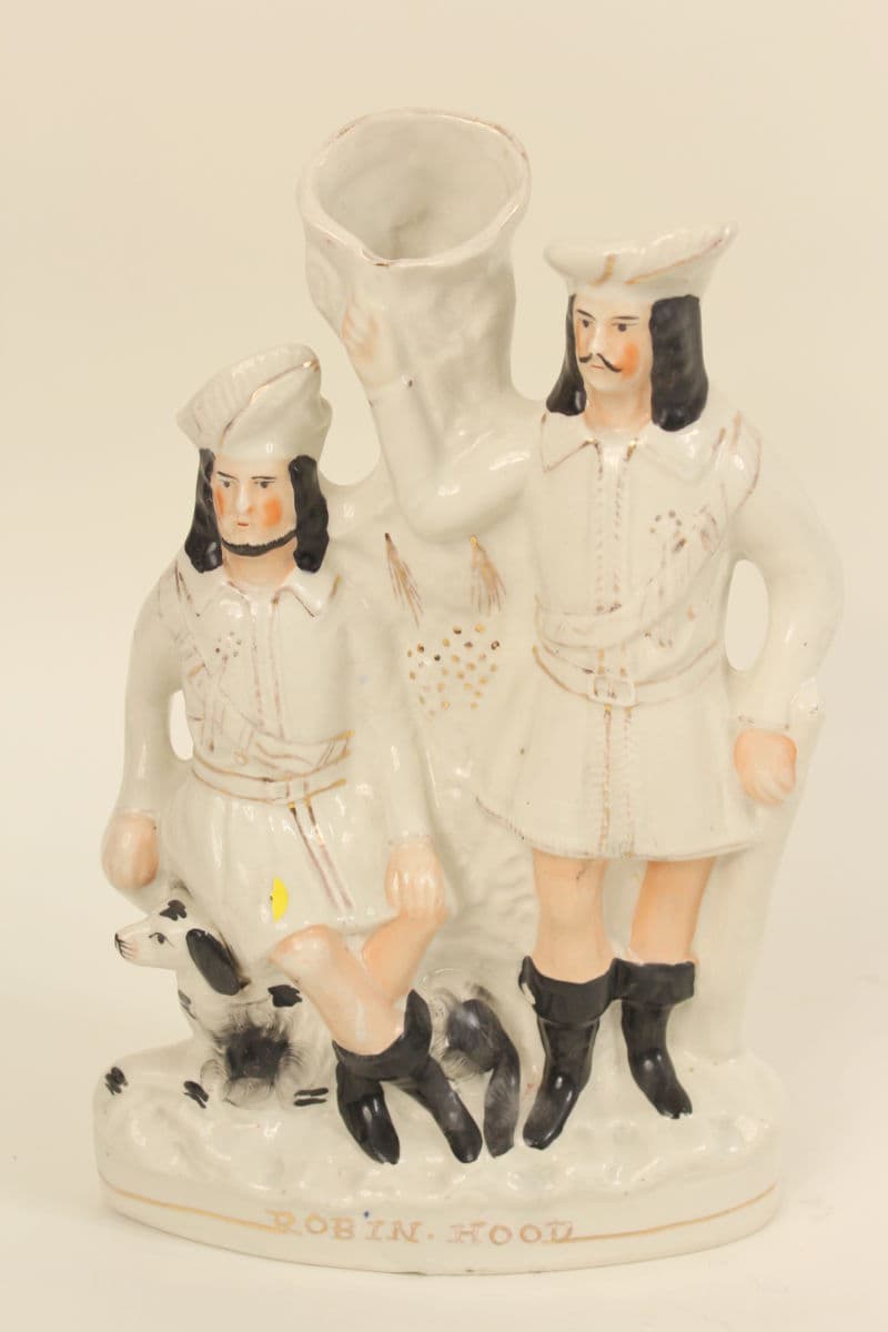 Staffordshire spill vase