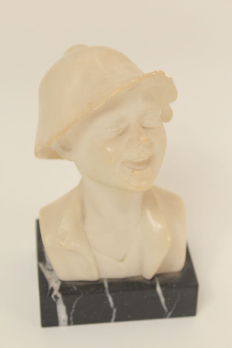 Alabaster bust