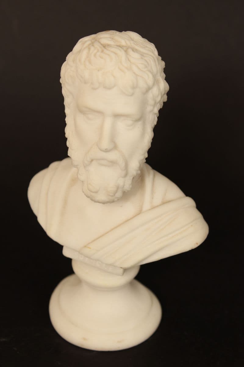 Parian bust of the Greek playwrite Sophocles