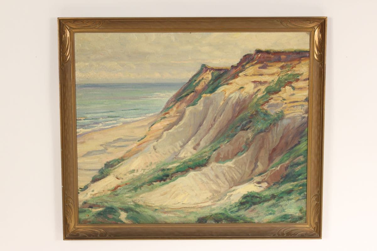 Painting by Arthur Hazzard (1872-1930) titled “Laguna Coast”