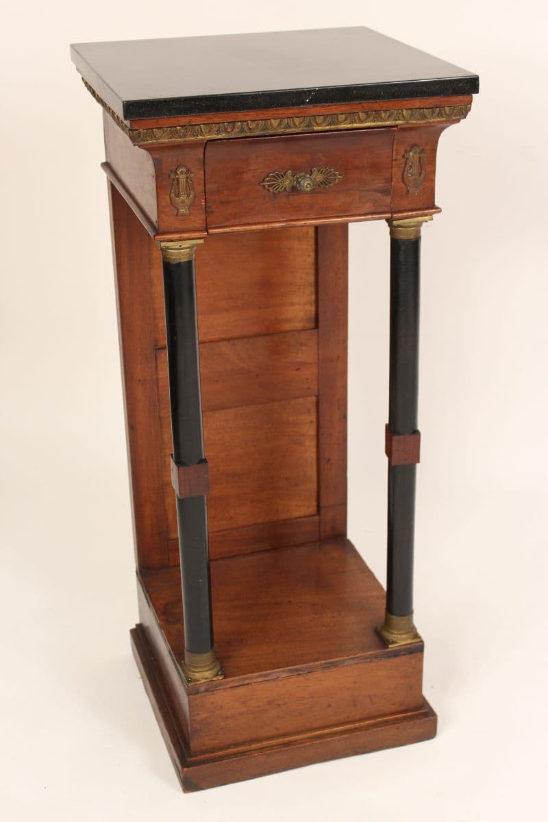 Antique Empire style occasional / pedestal table