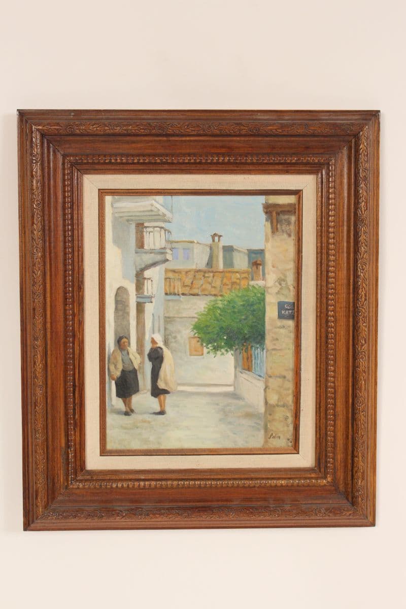 Painting by Olaf Palm (1935-2000)