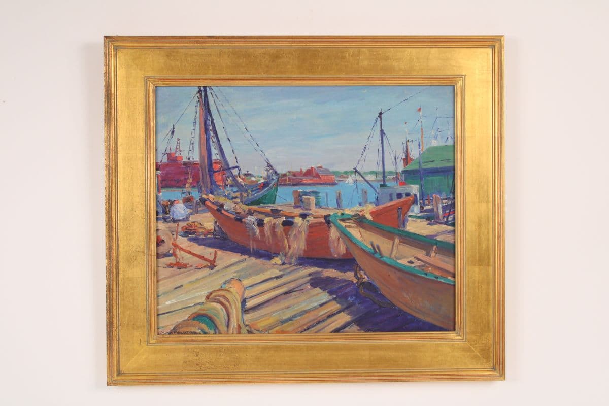 Painting by William Malherbe (1884-1951)