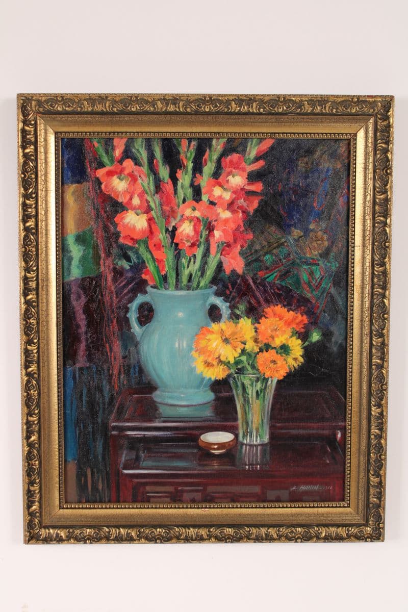 Painting by Aaron Hanin (1912-1990)