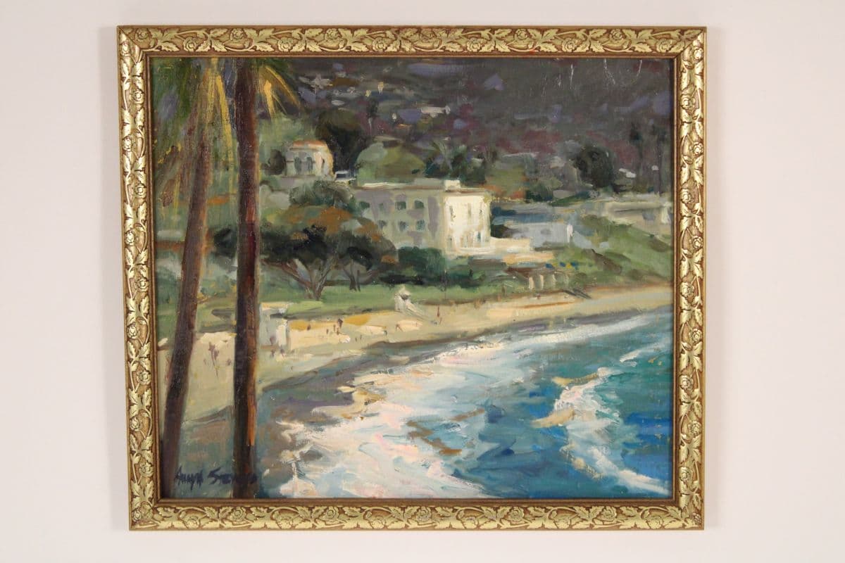 Laguna Coastal Painting by Allayn Stevens