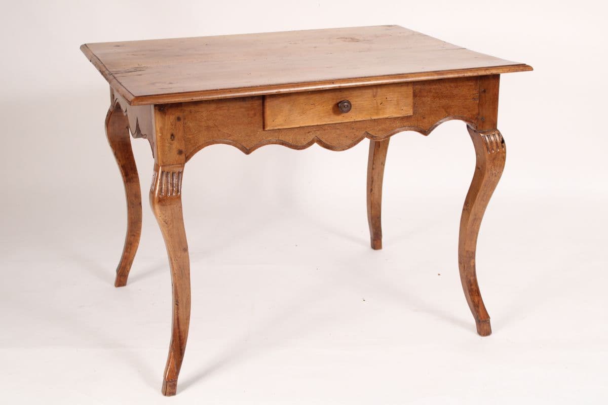 18th Century Louis XV Provincial Walnut occasional / writing table