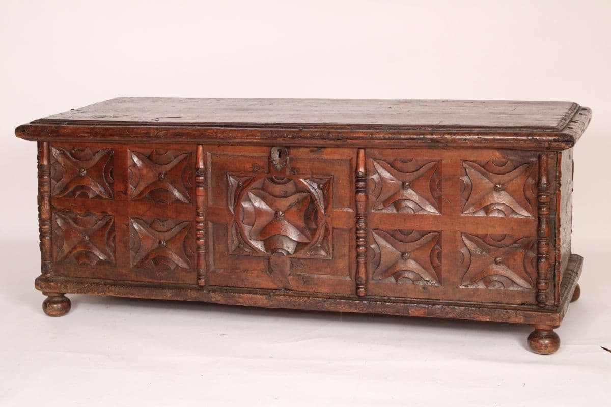 Early 19th Century Continental Baroque Style Trunk
