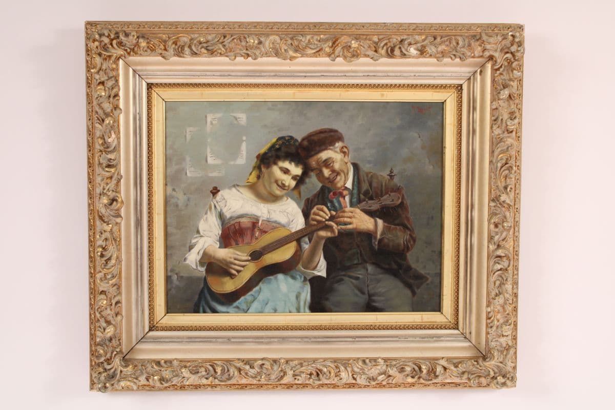 Painting by Jules Zermati