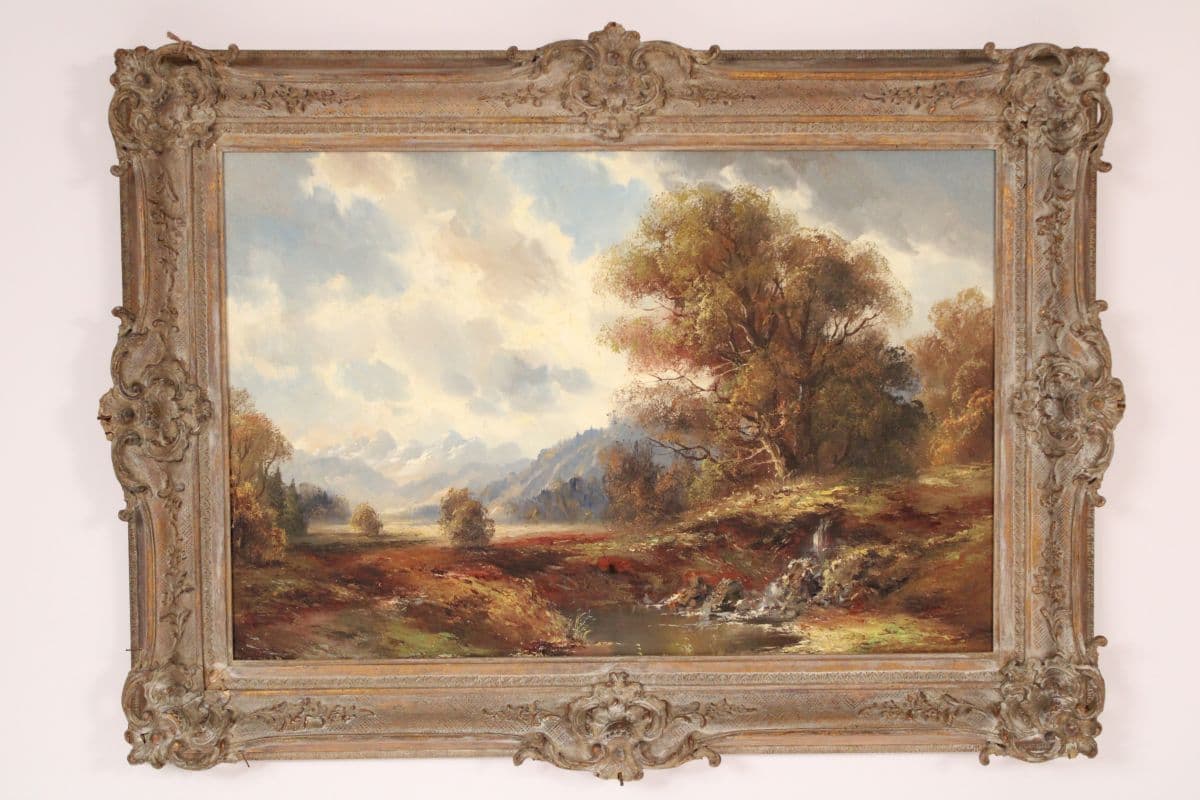 Early 20th Century Scottish Landscape Painting