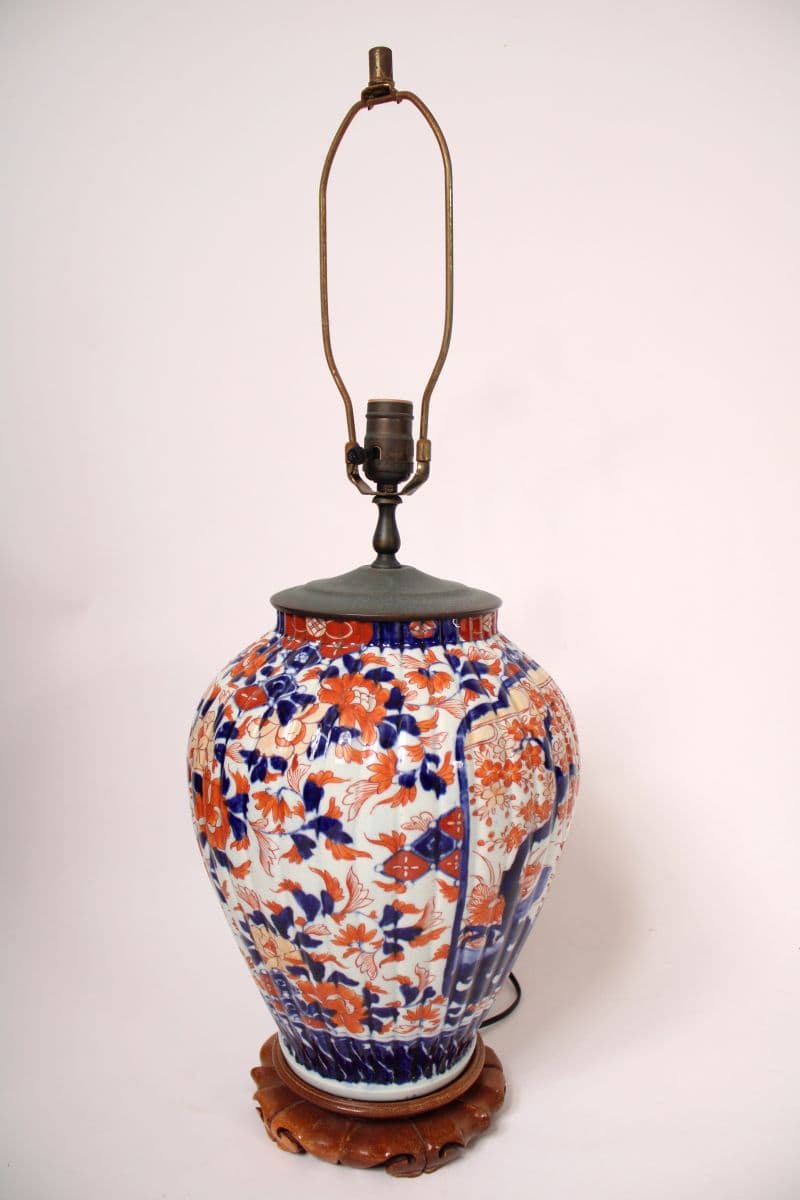 Antique Imari Lamp