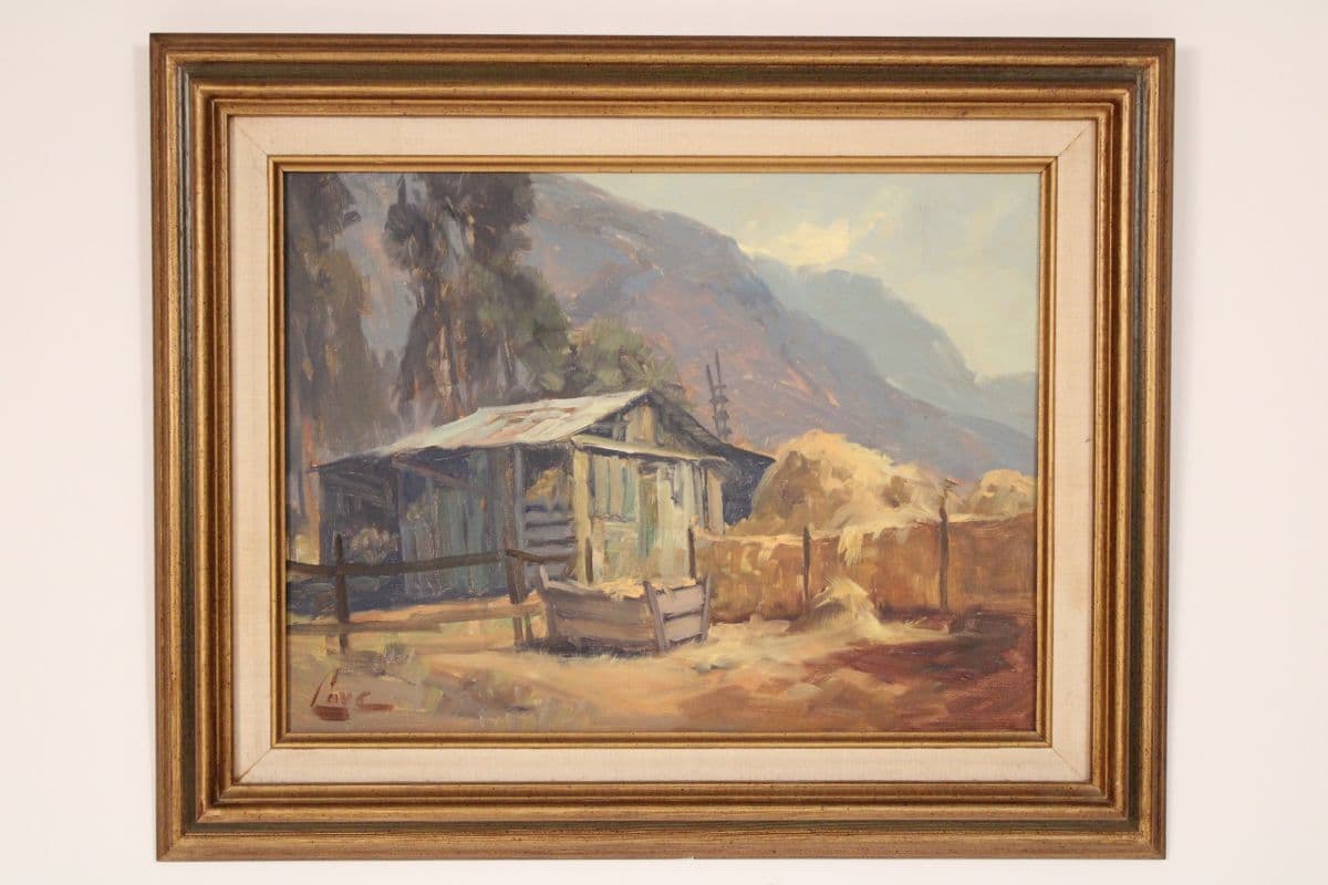 California Landscape painting by Ralph Love (1907-1992)