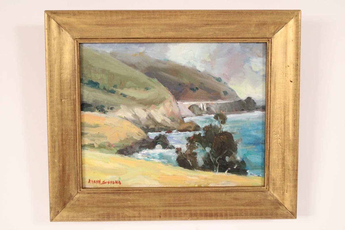 Painting of The Big Sur Coastline by Allayn Stevens
