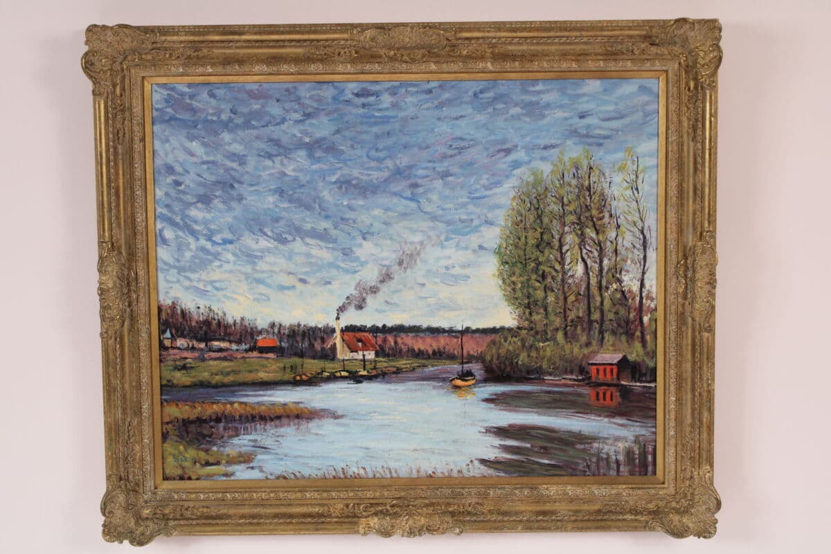 European Landscape Painting by Elmyr De Hory (1906-1976)