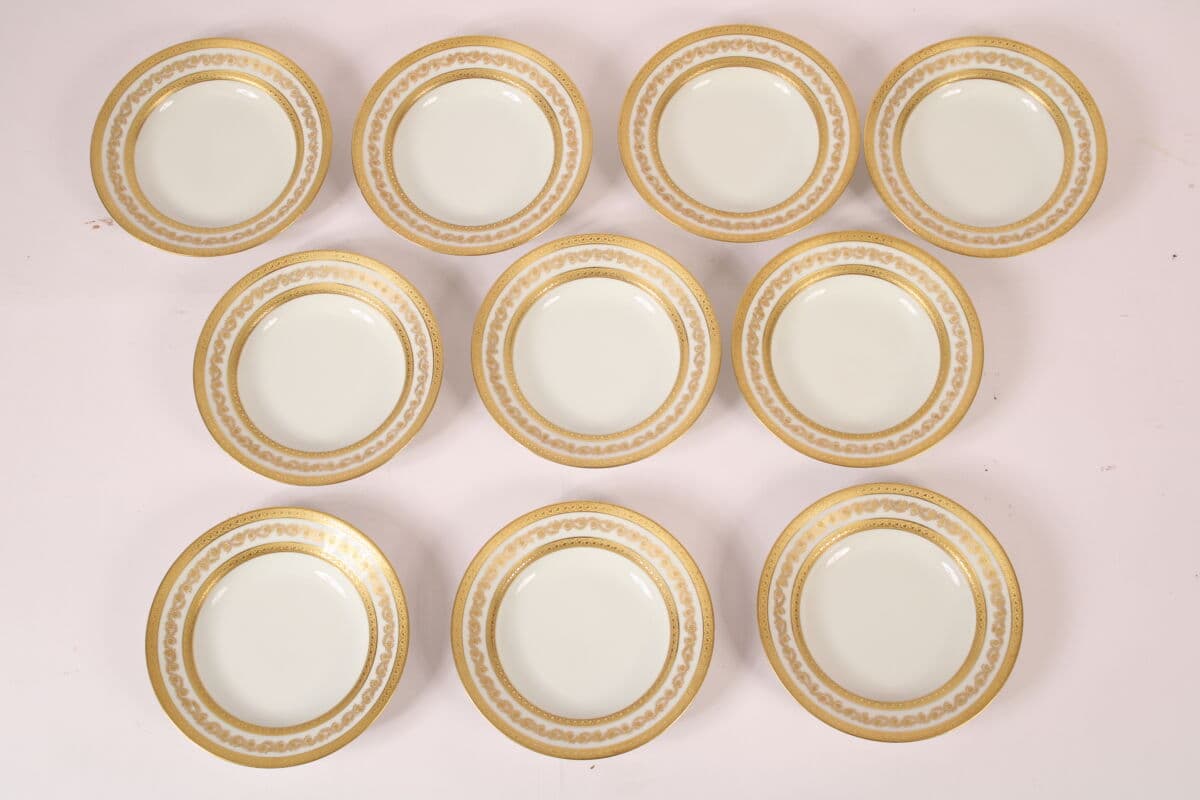 Set of 10 Wm Guerin Limoges Soups