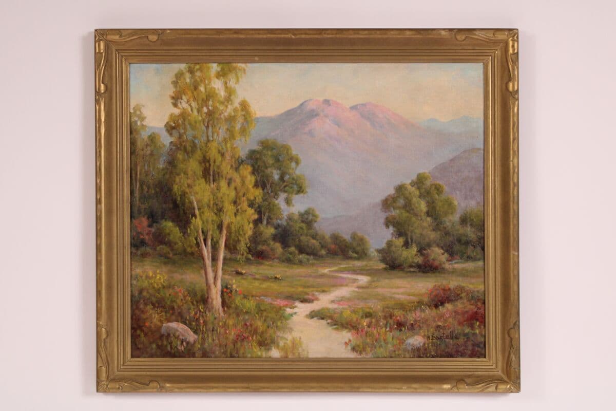 California Landscape Painting by Herbert Sartelle (1885-1955)