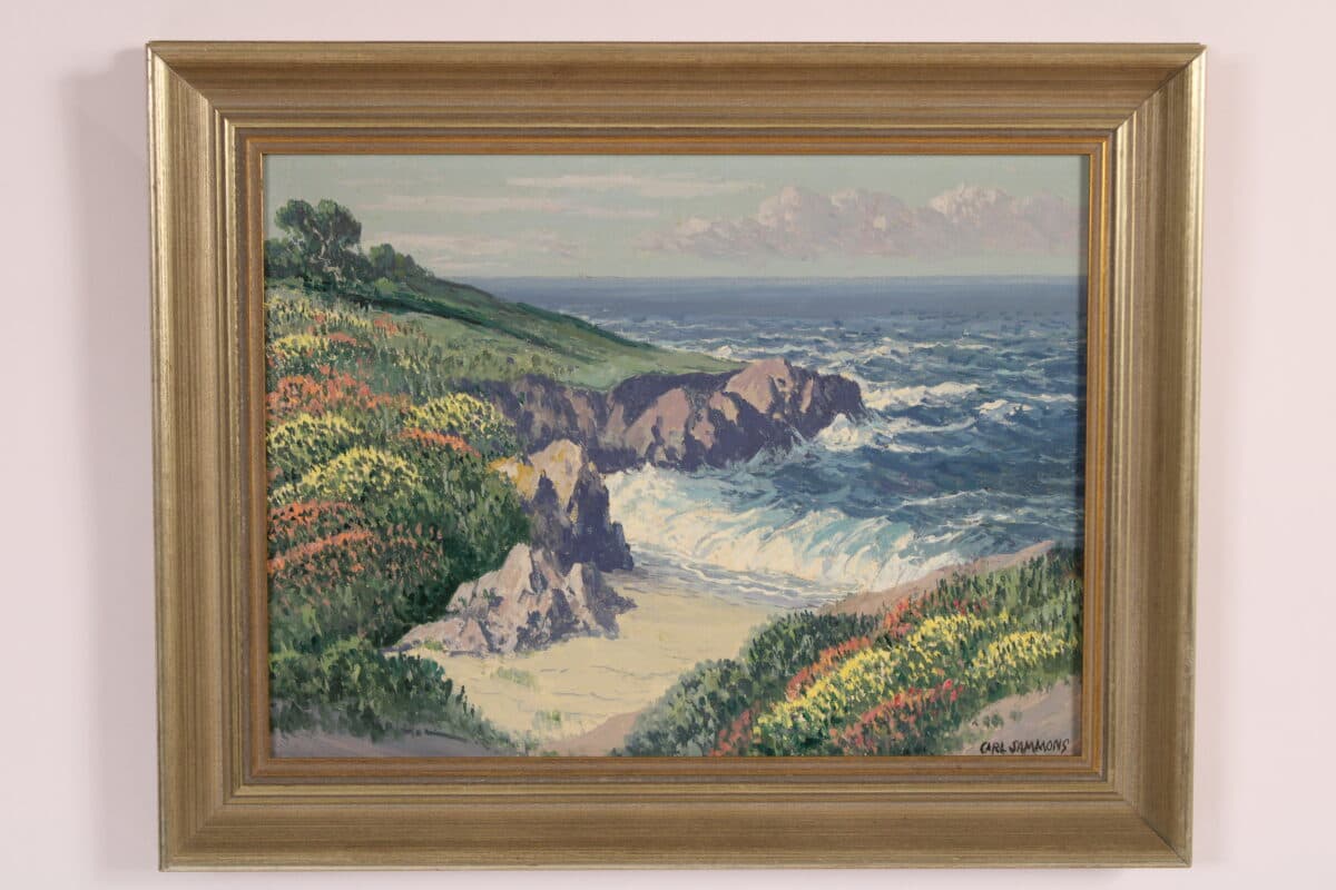 Painting by Carl Sammons (1883-1968)
