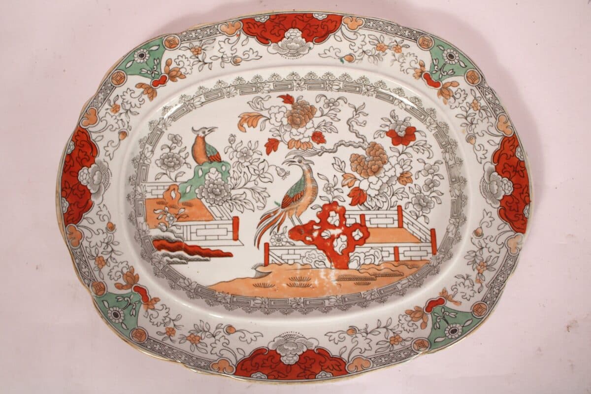 19th Century Mason’s Ironstone Platter
