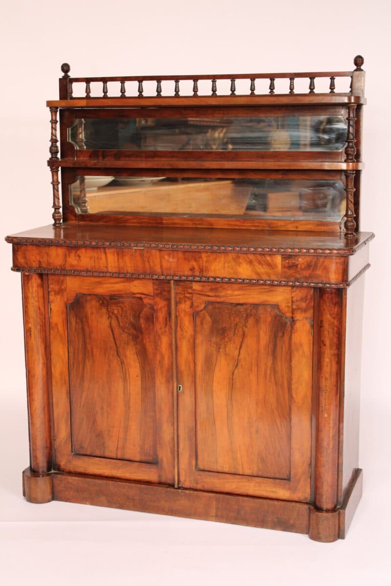 19th Century English Regency Rosewood Chiffonier