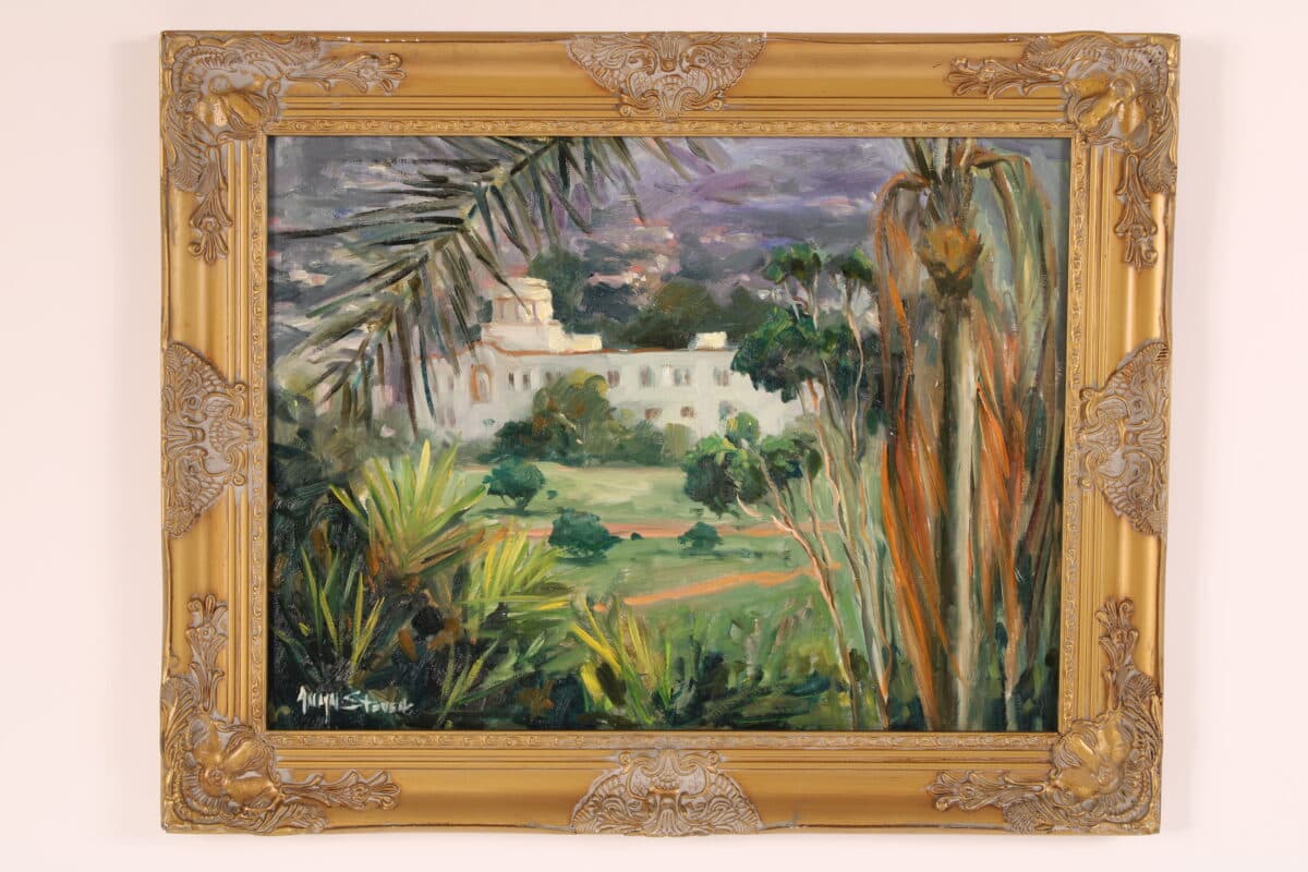 Painting of The Hotel Laguna by Allayn Stevens