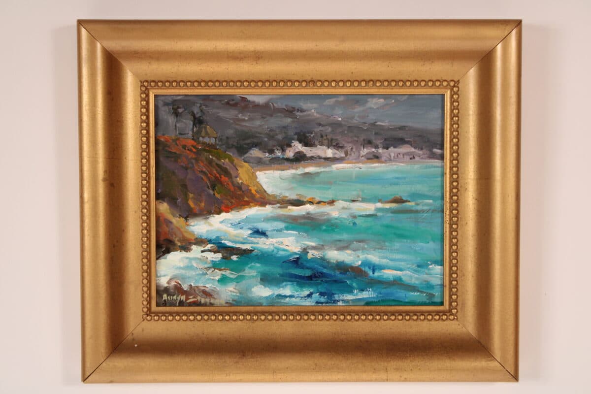 Laguna Coastal Painting by Allayn Stevens