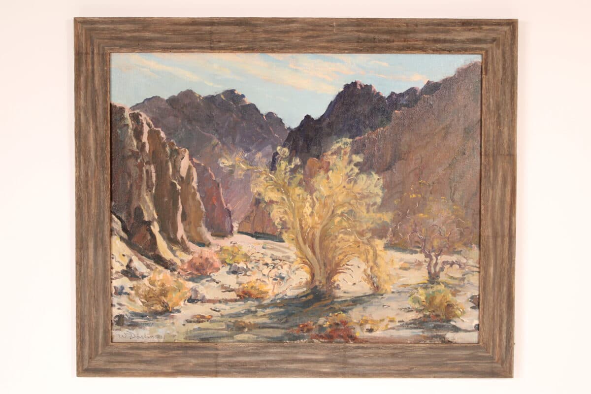 Desert Landscape Painting by William S. Darling (1882-1963)